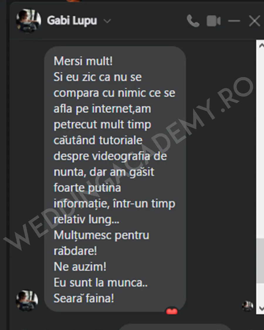 Feedback cursant