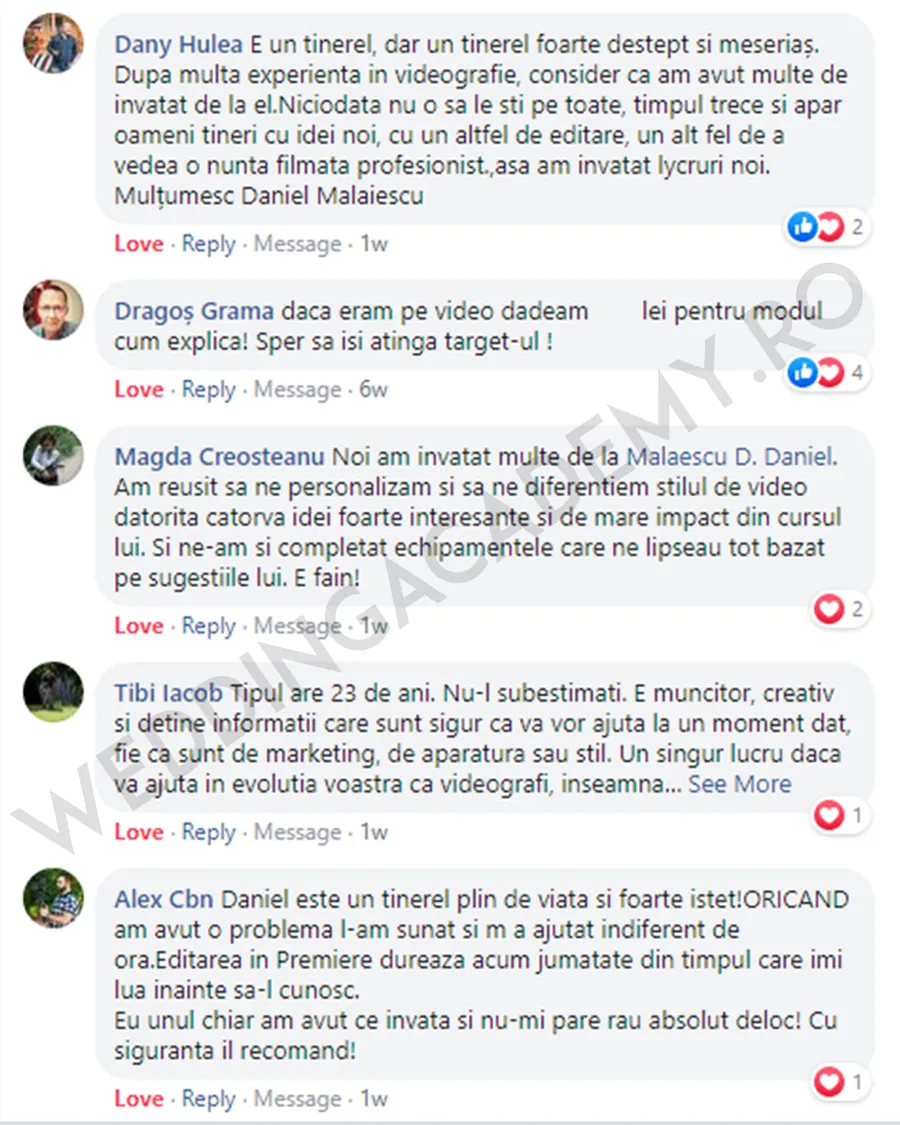 Feedback cursant
