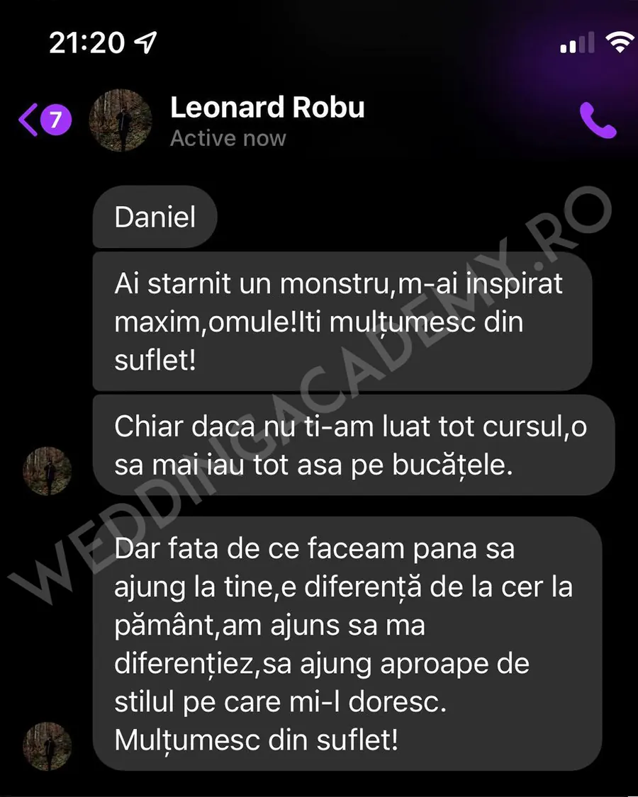 Feedback cursant